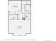 Floor plan of upper level showing bedroom and bath layout with dimensions of each room at 4205 E 106Th Pl, Thornton, CO 80233