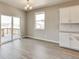 Bright dining room with access to deck and backyard at 18359 Field Mint Pt, Parker, CO 80134