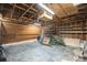 Spacious garage featuring ample storage and unfinished walls at 909 Reynolds Farm Ln # C2, Longmont, CO 80503