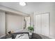 Bright office with recessed lighting, a spacious closet, and an adjacent entryway offers functional design at 909 Reynolds Farm Ln # C2, Longmont, CO 80503