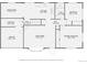 Detailed floorplan showcasing layout with dining room, kitchen, bath and primary bedroom at 3751 W 85Th Ave, Westminster, CO 80031