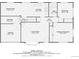 Detailed floorplan showcasing layout with dining room, kitchen, bath and primary bedroom at 3751 W 85Th Ave, Westminster, CO 80031