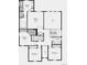 Second floorplan including a primary suite with bath, bedrooms, bathroom, and laundry at 9334 Quartz St, Arvada, CO 80007