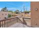 View of a back deck and backyard with wood fencing at 861 Circle Rd, Palmer Lake, CO 80133