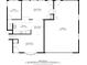 Second floor plan showing layout of kitchen, living room, dining area, office, Gathering room and garage at 7110 S Cherry Dr, Centennial, CO 80122