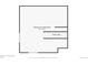 Unfinished basement floor plan showing stairs and total square footage at 3752 Red Deer Trl, Broomfield, CO 80020