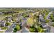 Community aerial view showcasing the well-maintained neighborhood and surrounding greenery at 5997 S Yakima St, Aurora, CO 80015