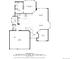 Second floor plan of home with kitchen, living room, garage and primary bedroom at 5980 Dunraven Ct, Golden, CO 80403