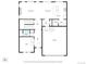 Floorplan showcasing the layout of the home's first floor rooms and dimensions at 900 Eldorado Ln, Louisville, CO 80027