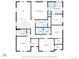Floorplan of the second floor, highlighting the bedrooms and bathrooms at 900 Eldorado Ln, Louisville, CO 80027