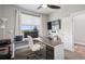 Bright office space with modern furniture, ample light, and outdoor views at 23814 E 36Th Pl, Aurora, CO 80019