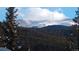 Scenic view of snow-capped mountains with lush green forest in the foreground under a partly cloudy sky at 223 S Fuller Placer Rd # 4, Breckenridge, CO 80424