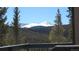 Scenic mountain view from a deck, surrounded by lush greenery at 223 S Fuller Placer Rd # 4, Breckenridge, CO 80424