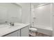 Stylish bathroom with modern fixtures, bathtub and beautiful design at 15274 Milwaukee St, Thornton, CO 80602
