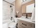 Updated bathroom with walk-in shower and modern vanity at 5102 Williams Fork Trl # 109, Boulder, CO 80301