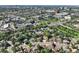 Panoramic aerial view of a community showcasing tree-lined streets, well-kept houses, and easy access to the city's amenities at 8664 E Monmouth Pl, Denver, CO 80237