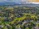 Aerial view of property, located near Bingham Lake and Pinery Country Club, offering scenic views of the surrounding landscape at 6524 Surry Pl, Parker, CO 80134