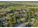 This aerial shot showcases the property's location near Pinery Park and offers a glimpse of the surrounding neighborhood at 6524 Surry Pl, Parker, CO 80134