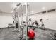 Fitness center with various exercise equipment at 3351 S Monaco Pkwy # F, Denver, CO 80222