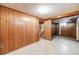 Unfinished basement offering extra storage space and a room at 401 S Oak St, Lakewood, CO 80226