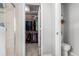 Walk-in closet with custom shelving, providing ample storage space at 7234 S Kellerman Way, Aurora, CO 80016