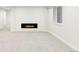 Finished basement with a modern fireplace and ample space for entertaining or relaxation, perfect for Gathering gatherings at 7195 S Yantley Way, Aurora, CO 80016