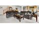 Cozy living room with comfortable seating, built in bar, and a charming ambiance, perfect for relaxation and entertaining at 8662 Kim Ct, Parker, CO 80134