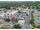 Daytime aerial view of the neighborhood showing the building's location and surrounding community amenities at 2922 W 26Th Ave # 4, Denver, CO 80211