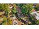 Bird's eye view of house and backyard oasis at 4425 King St, Denver, CO 80211