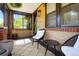 Bright and airy front porch, perfect for relaxing at 4425 King St, Denver, CO 80211