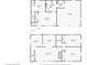 Floor plan showcasing layout of rooms including living room, kitchen, bedrooms, and bathrooms at 11035 E Parker Rd, Parker, CO 80138