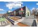 Street view of a commercial building with vibrant storefront and pedestrian-friendly features at 2570 Jay St, Edgewater, CO 80214