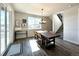 Bright dining room with hardwood floors and a view at 4525 Cholla Trl, Castle Rock, CO 80104