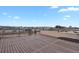 Spacious rooftop deck boasting wood flooring and city views, perfect for entertaining and enjoying urban living at 2715 Blake St # 304, Denver, CO 80205