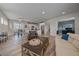 Open concept living space with kitchen and living room at 10092 Flower St, Broomfield, CO 80021