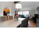 Beautiful dining room adjacent to the kitchen and living room, showcasing an open floor plan at 1768 E Jamison Ave, Centennial, CO 80122