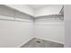 A walk-in closet with carpet flooring and ample shelving space at 8787 Whiteclover St, Littleton, CO 80125