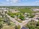 Overhead image of residences and surroundings, providing a unique perspective on community living at 1101 Spruce St, Louisville, CO 80027