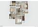 Third floor layout featuring three bedrooms, two bathrooms, a laundry room, and open below space at 2276 S Norse St, Lakewood, CO 80228