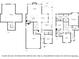 Detailed floorplan showcasing layout of the basement, main level, and upper level with measurements at 2276 S Norse St, Lakewood, CO 80228