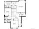 Detailed floorplan of the upper level highlighting bedrooms, bathrooms, laundry, and layout at 2276 S Norse St, Lakewood, CO 80228