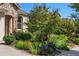 View of lush garden featuring a variety of vibrant flowers and plants, enhancing the curb appeal of the home at 2276 S Norse St, Lakewood, CO 80228
