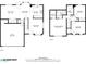 Two-story floor plan showing layout of living spaces and bedrooms at 2006 E 97Th Ave, Thornton, CO 80229