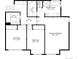 Floor plan illustrating the primary suite with walk-in closet and bathroom layout at 24 Spyglass Dr, Littleton, CO 80123