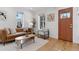 Modern living room with hardwood floors and stylish decor at 3824 Lowell Blvd, Denver, CO 80211