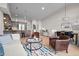 Open-concept living and dining area with modern decor at 3480 E 31St Ave, Denver, CO 80205