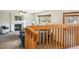 Bright and open living room featuring a fireplace and large window at 9652 Cove Creek Dr, Highlands Ranch, CO 80129