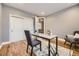 Home office featuring desk, chair, and closet space; perfect for remote work or study at 940 Kearney St, Denver, CO 80220