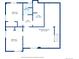 Floor plan displaying basement featuring bedrooms, bathroom, utility room, and recreation room at 2774 S Milwaukee St, Denver, CO 80210