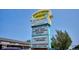 Sign for Cherry Crest Shopette featuring diverse dining and retail options with leasing information at 2300 Crabtree Dr, Centennial, CO 80121